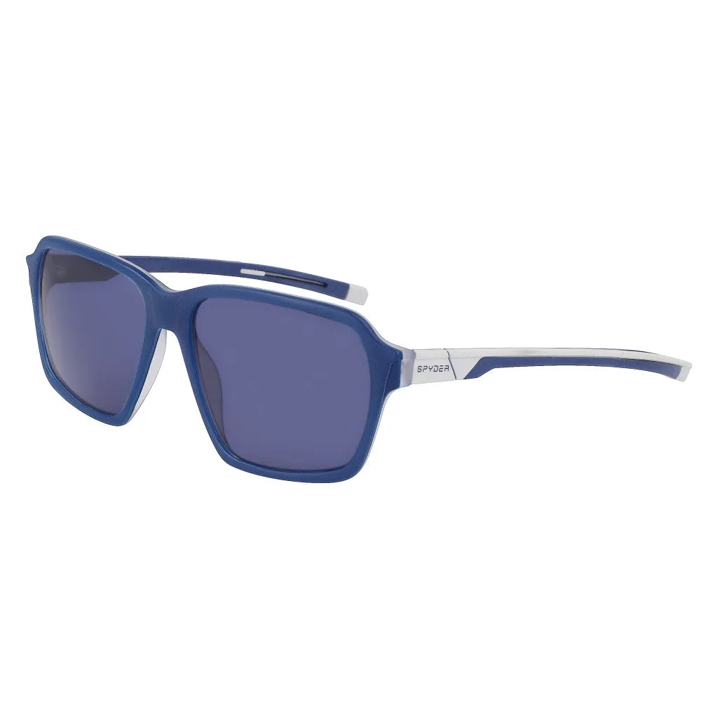 Angular Sport Square Sunglasses - Navy