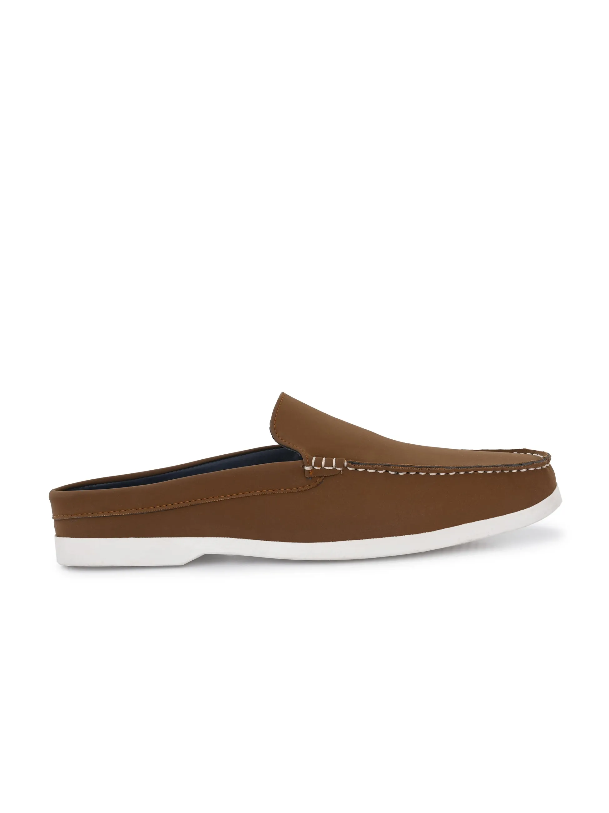 Nomad Tan Casual Mules