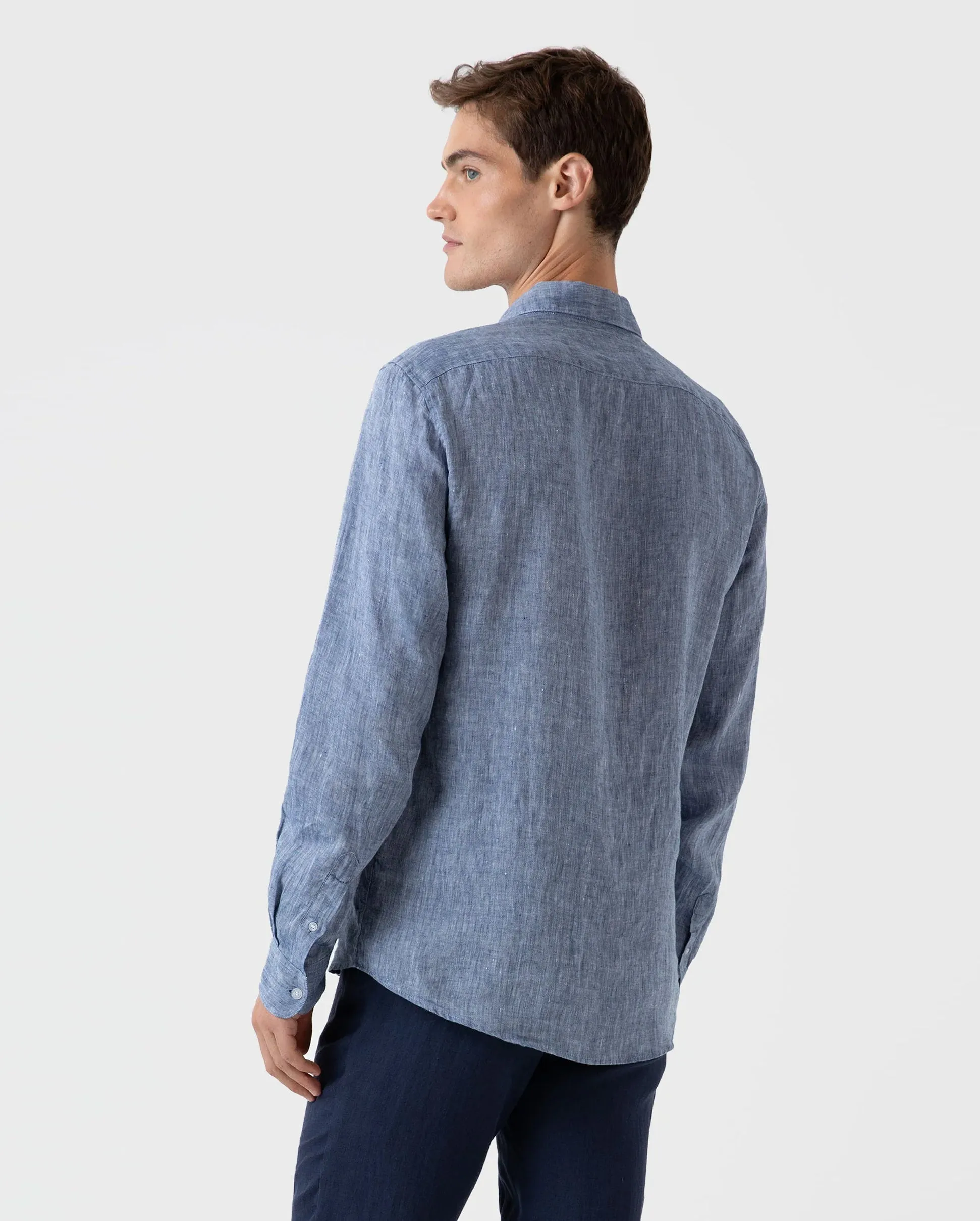 CASUAL SHIRT / BLUESTONE MELANGE