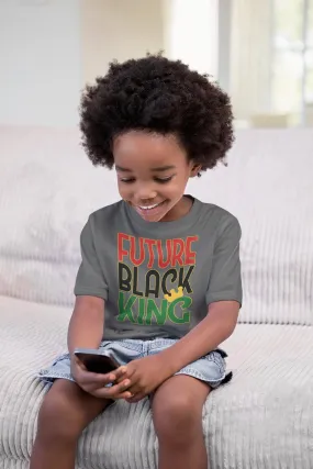 Children's Future Black King Tee.