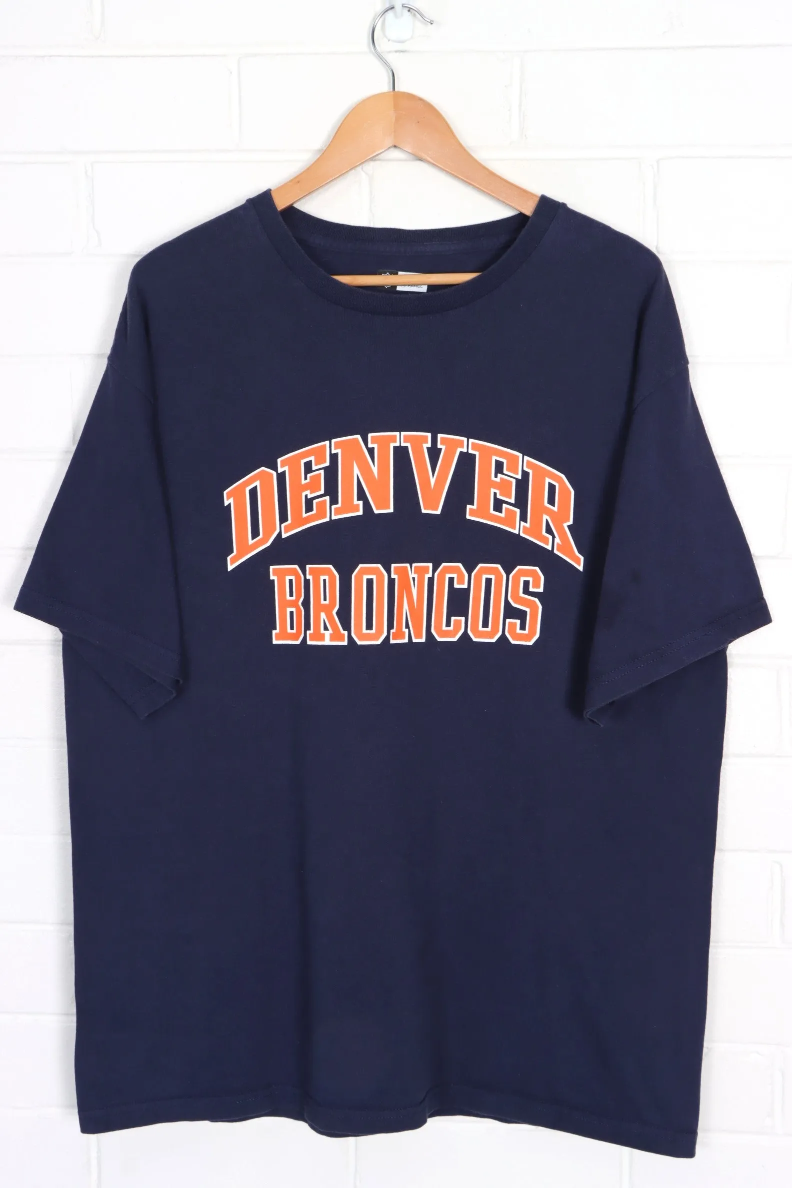 Denver Broncos NFL Spell Out Logo Tee (XL)