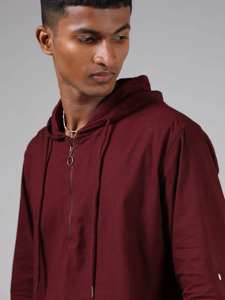 ETA Wine Resort-Fit Zipper Hoodie Shirt