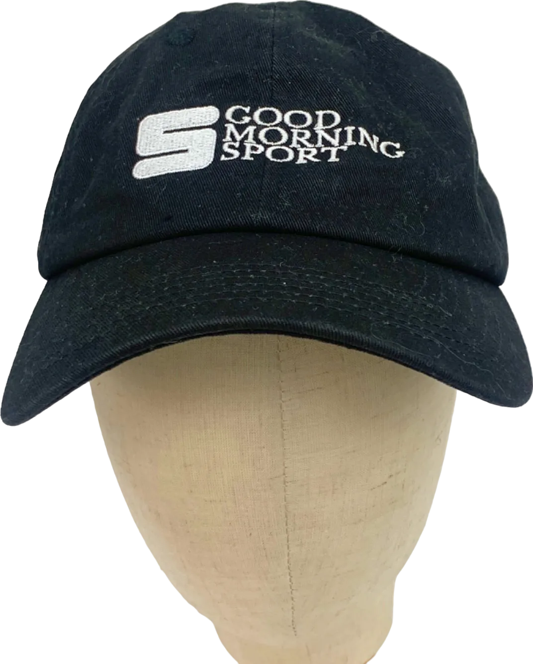 Good Morning Sport Black Baseball Cap