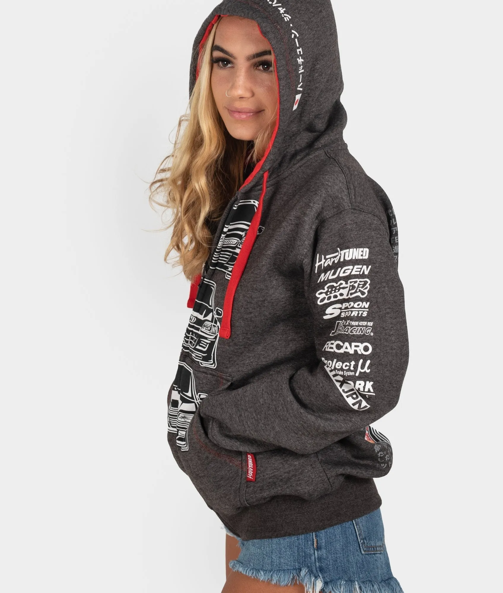 Honda Civic EK, EG, ED Womens Hoodie