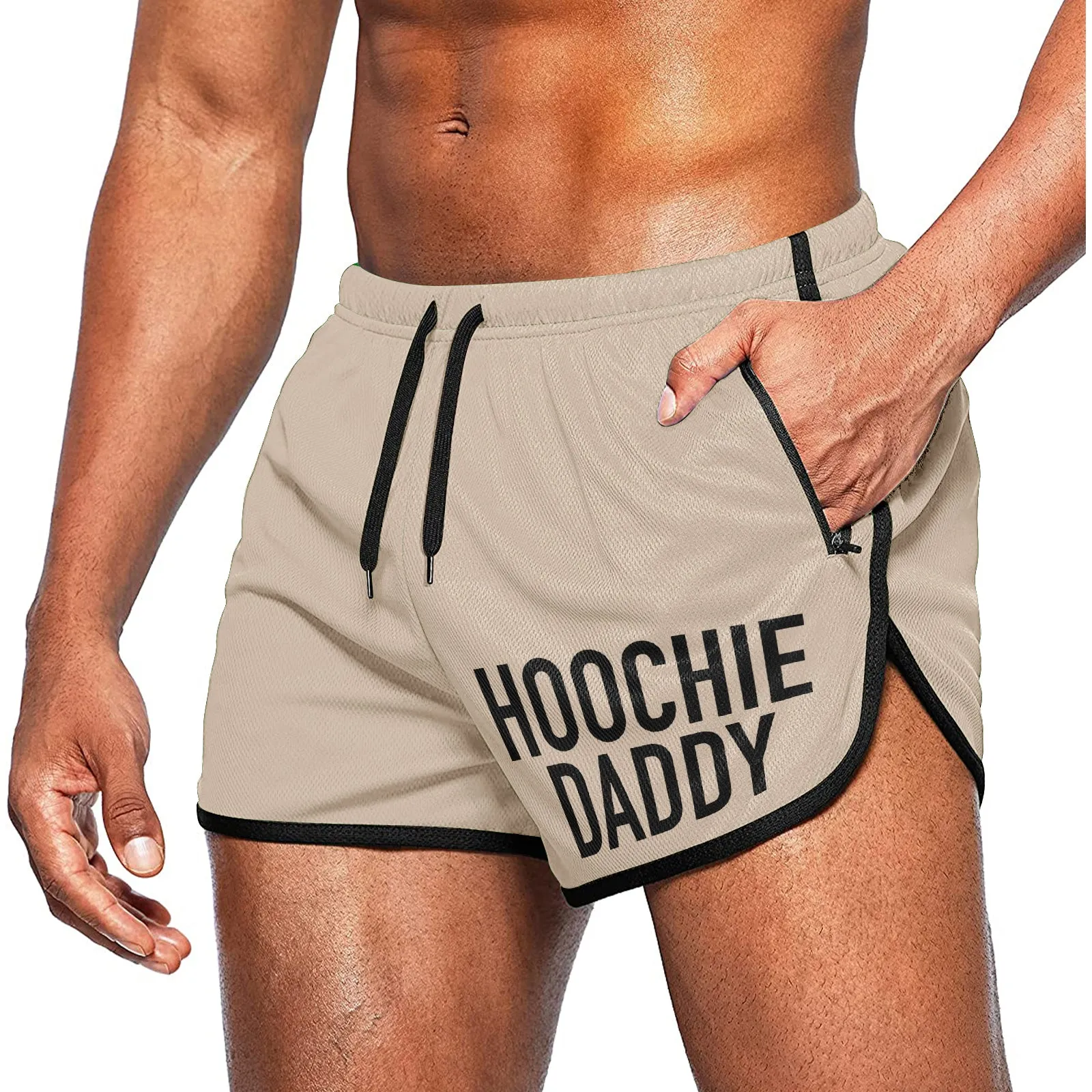 HOOCHIE DADDY CLASH OF COLORS 5'' INSEAM RUNNING SHORTS