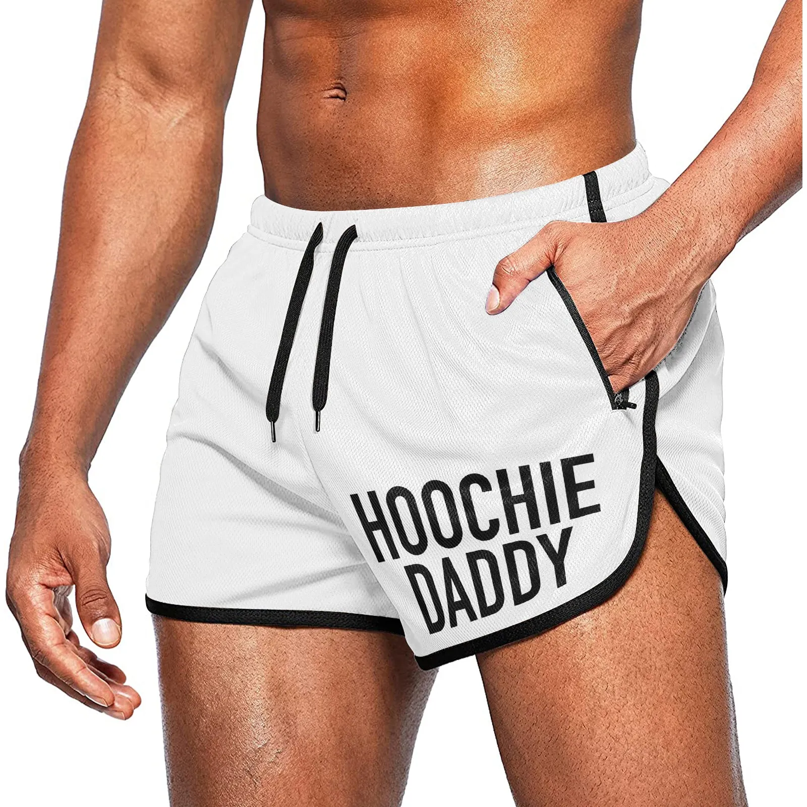 HOOCHIE DADDY CLASH OF COLORS 5'' INSEAM RUNNING SHORTS