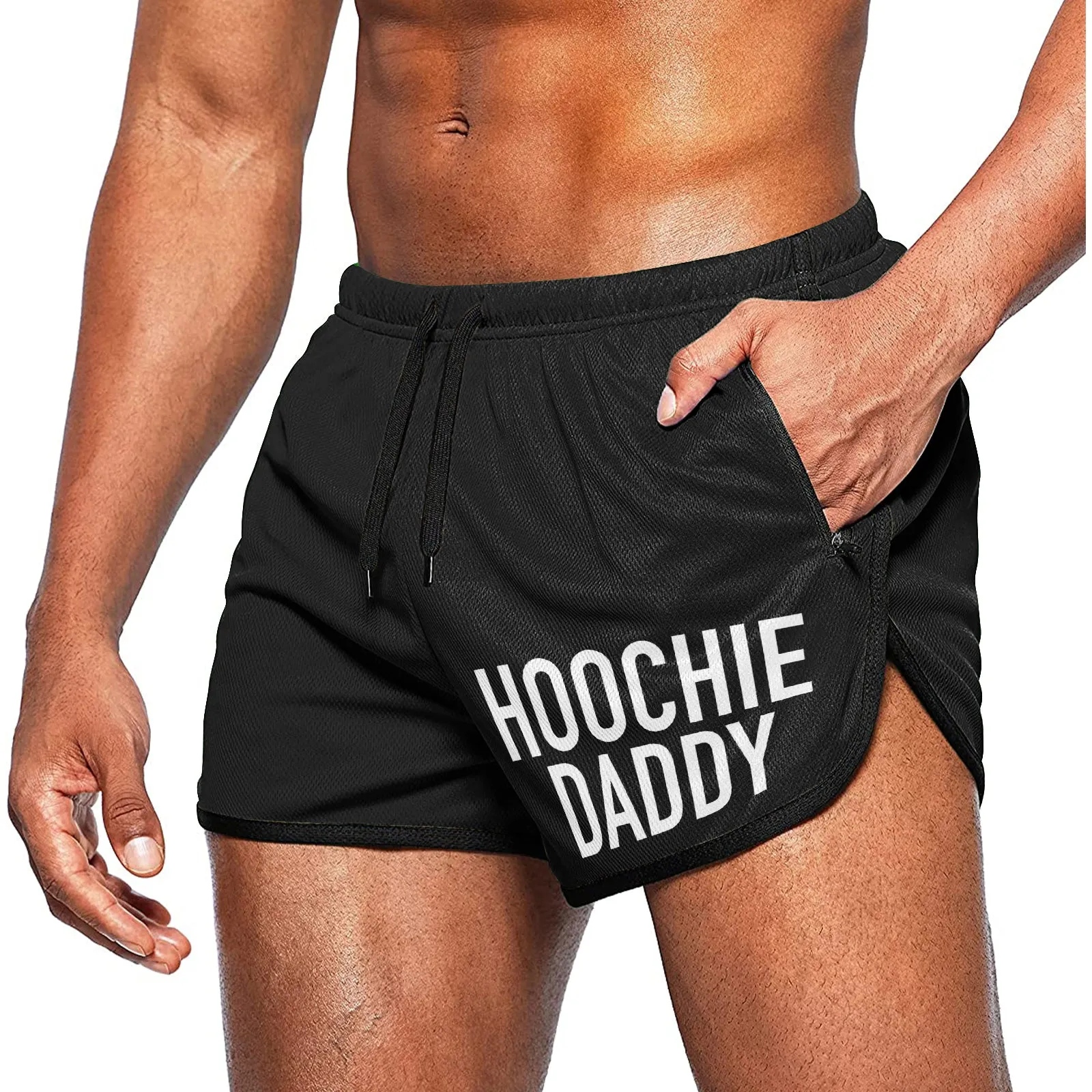 HOOCHIE DADDY CLASH OF COLORS 5'' INSEAM RUNNING SHORTS