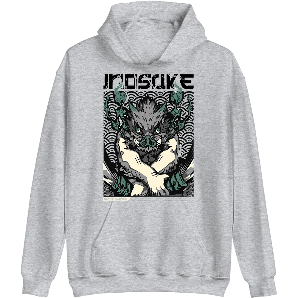 Inosuke Demon Slayer Hoodie