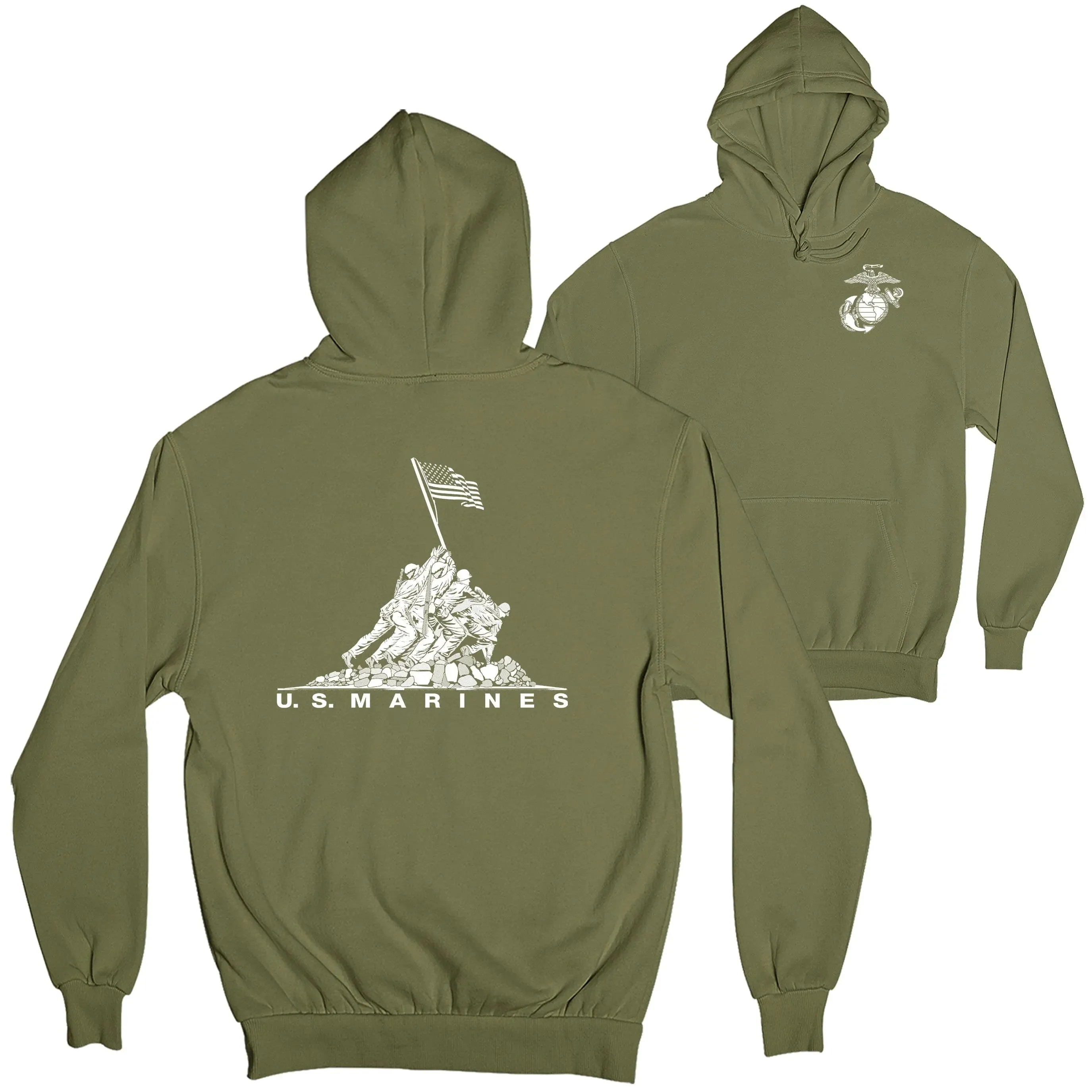 Iwo Jima 2-Sided Hoodie