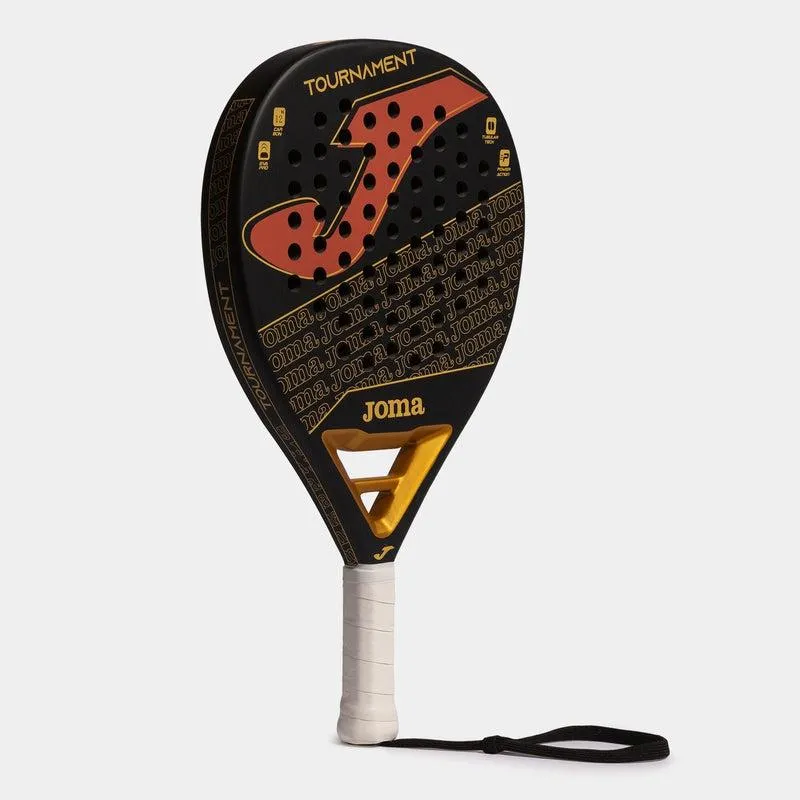 Joma Tournament Padel Racket - Gold/Red