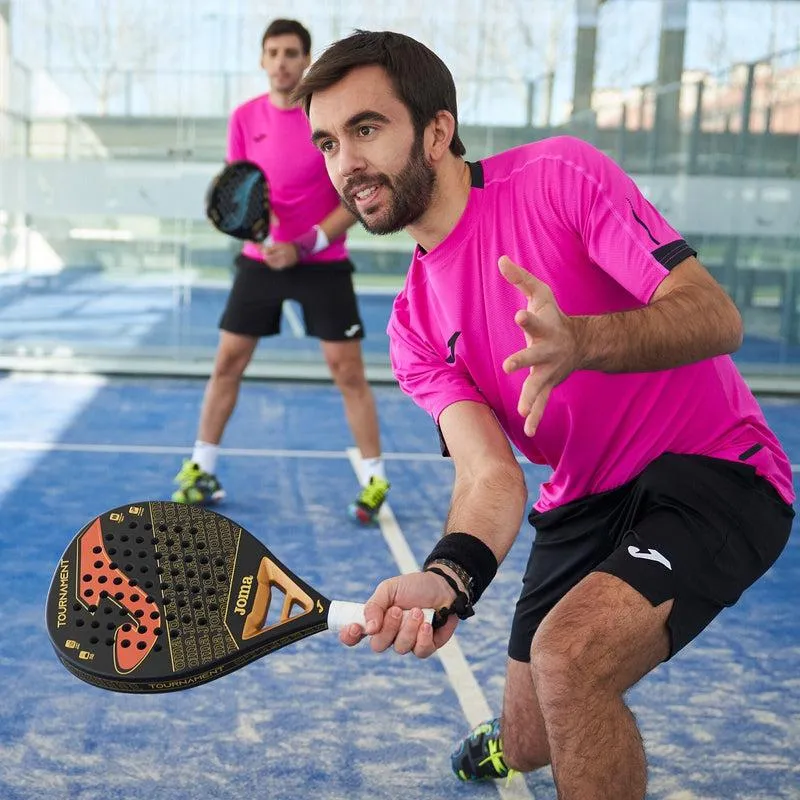 Joma Tournament Padel Racket - Gold/Red