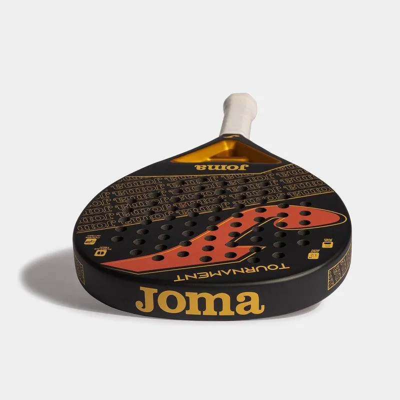 Joma Tournament Padel Racket - Gold/Red