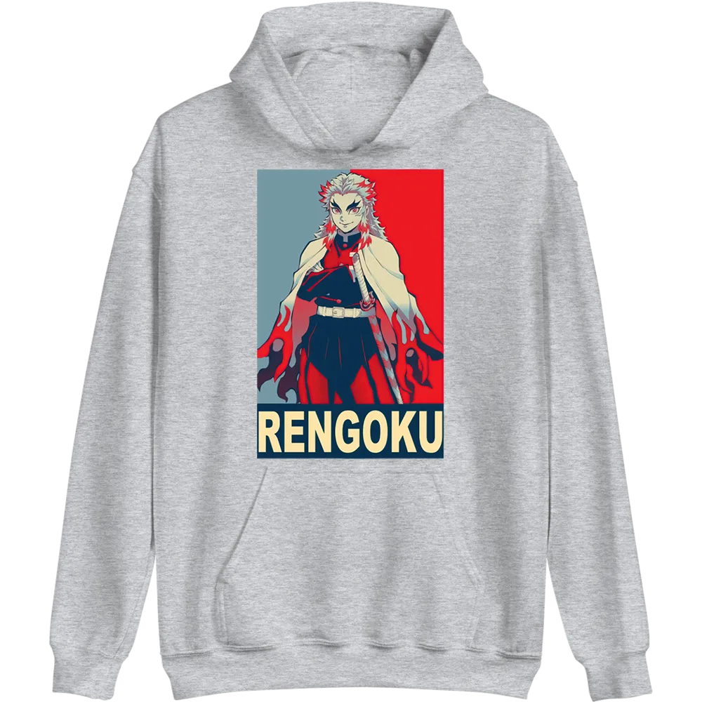 Kyojuro Rengoku Demon Slayer Hoodie