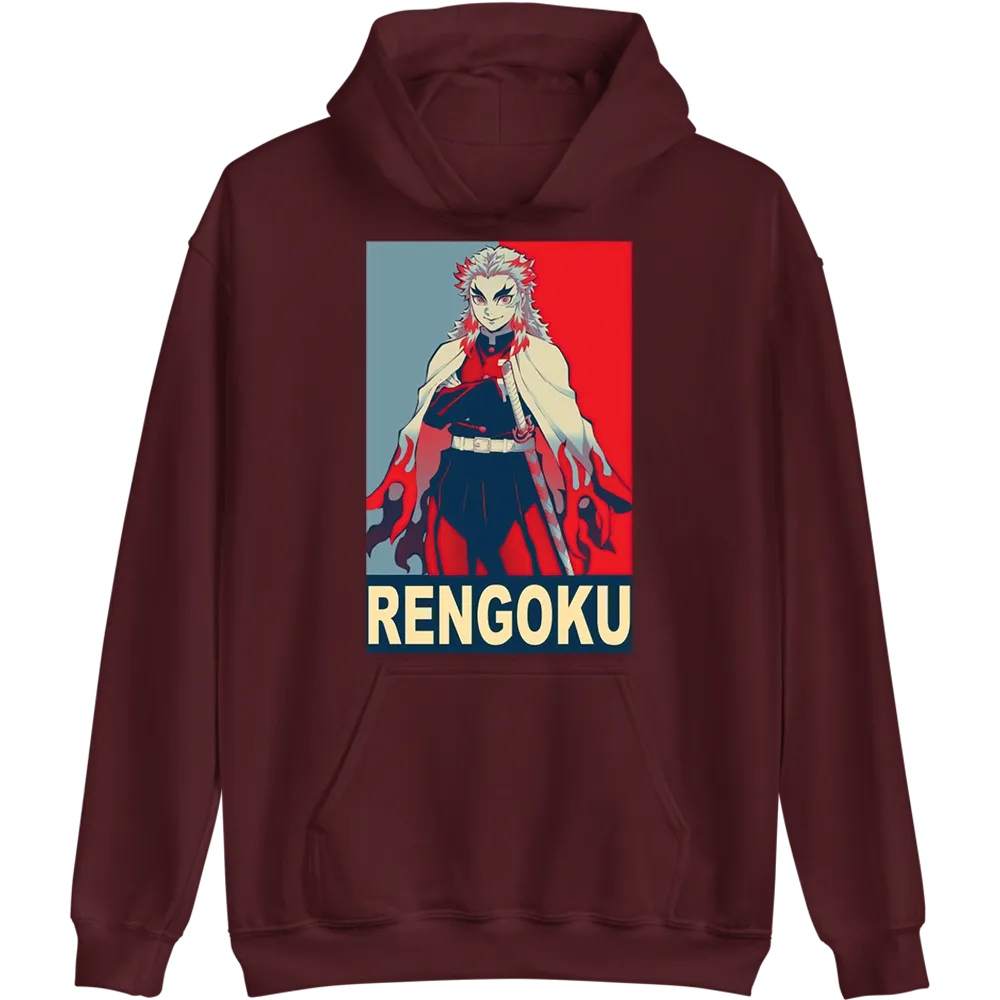 Kyojuro Rengoku Demon Slayer Hoodie