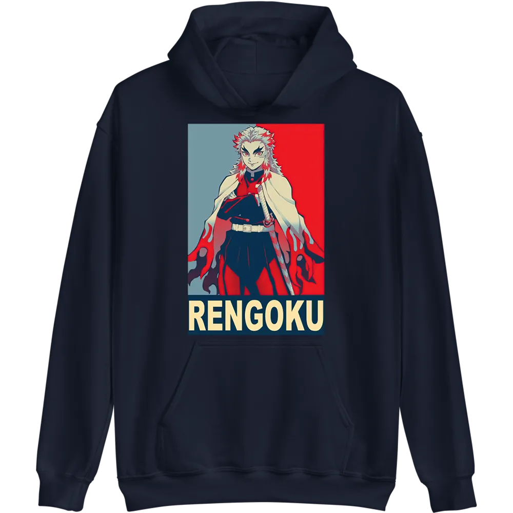 Kyojuro Rengoku Demon Slayer Hoodie