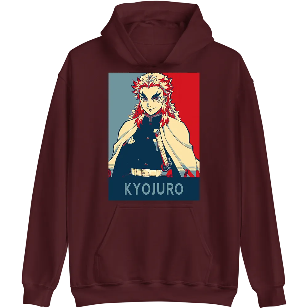 Kyojuro Rengoku Demon Slayer Hoodie