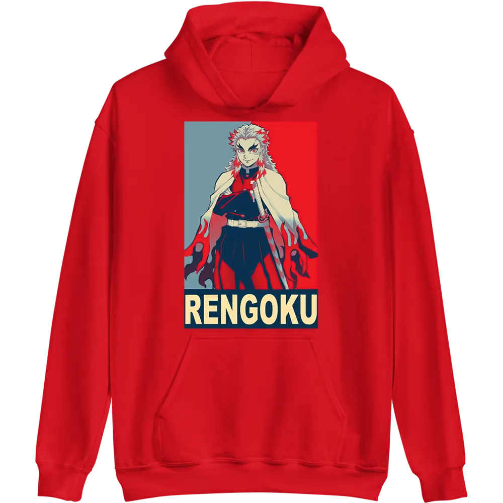 Kyojuro Rengoku Demon Slayer Hoodie