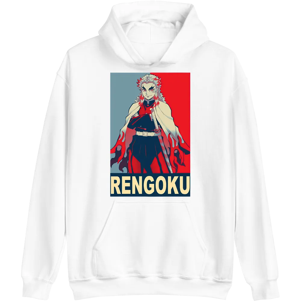 Kyojuro Rengoku Demon Slayer Hoodie