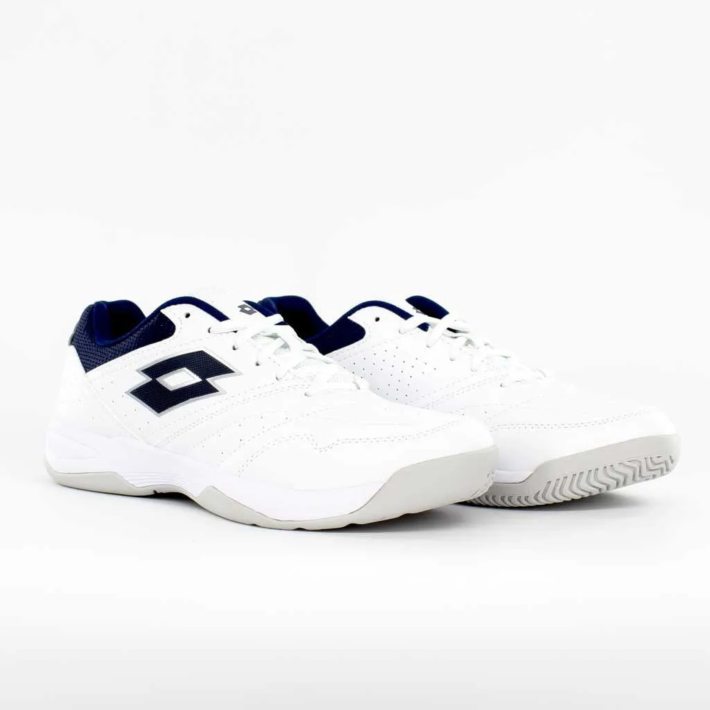 Lotto Court Logo XVIII 213605 1E6 all white navy