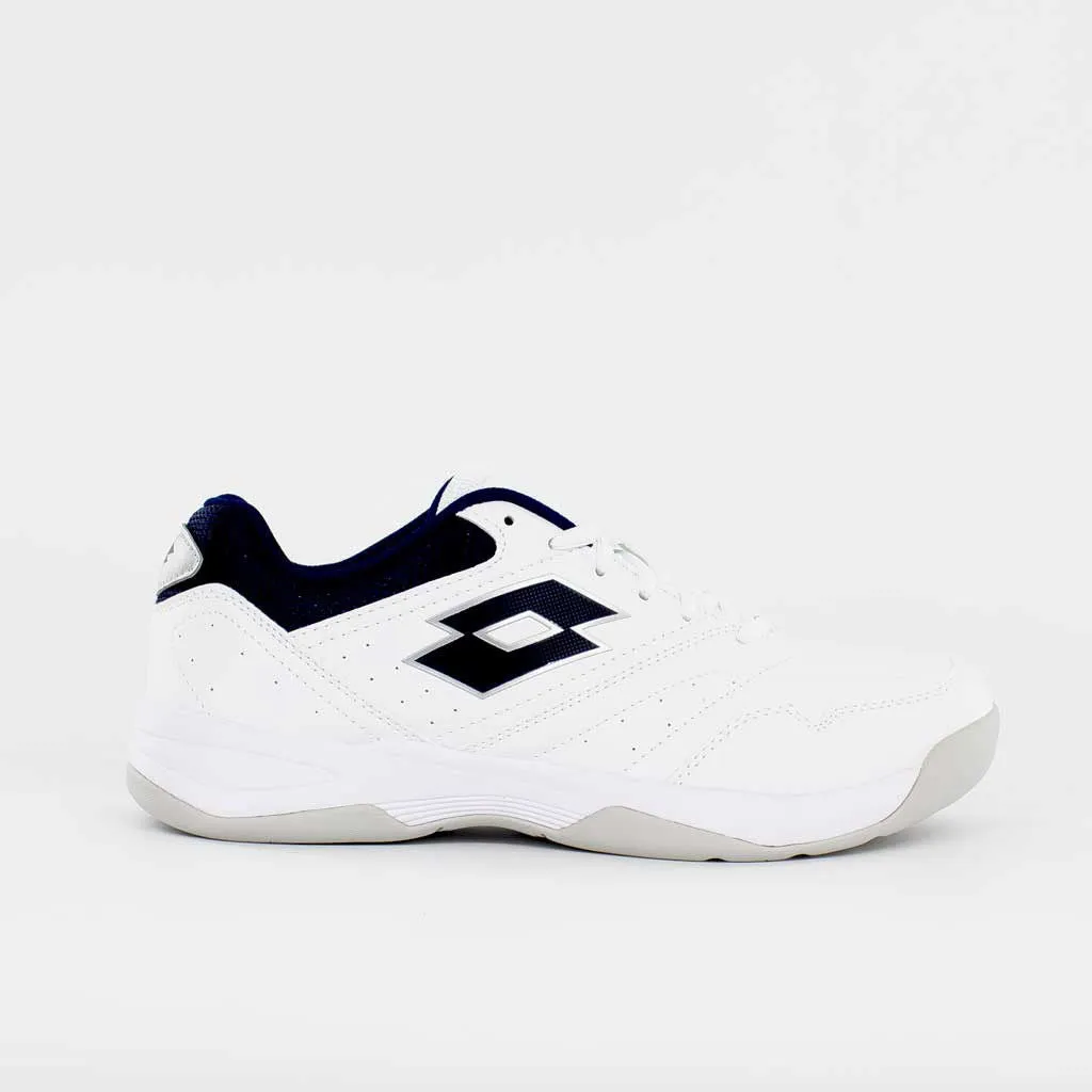 Lotto Court Logo XVIII 213605 1E6 all white navy