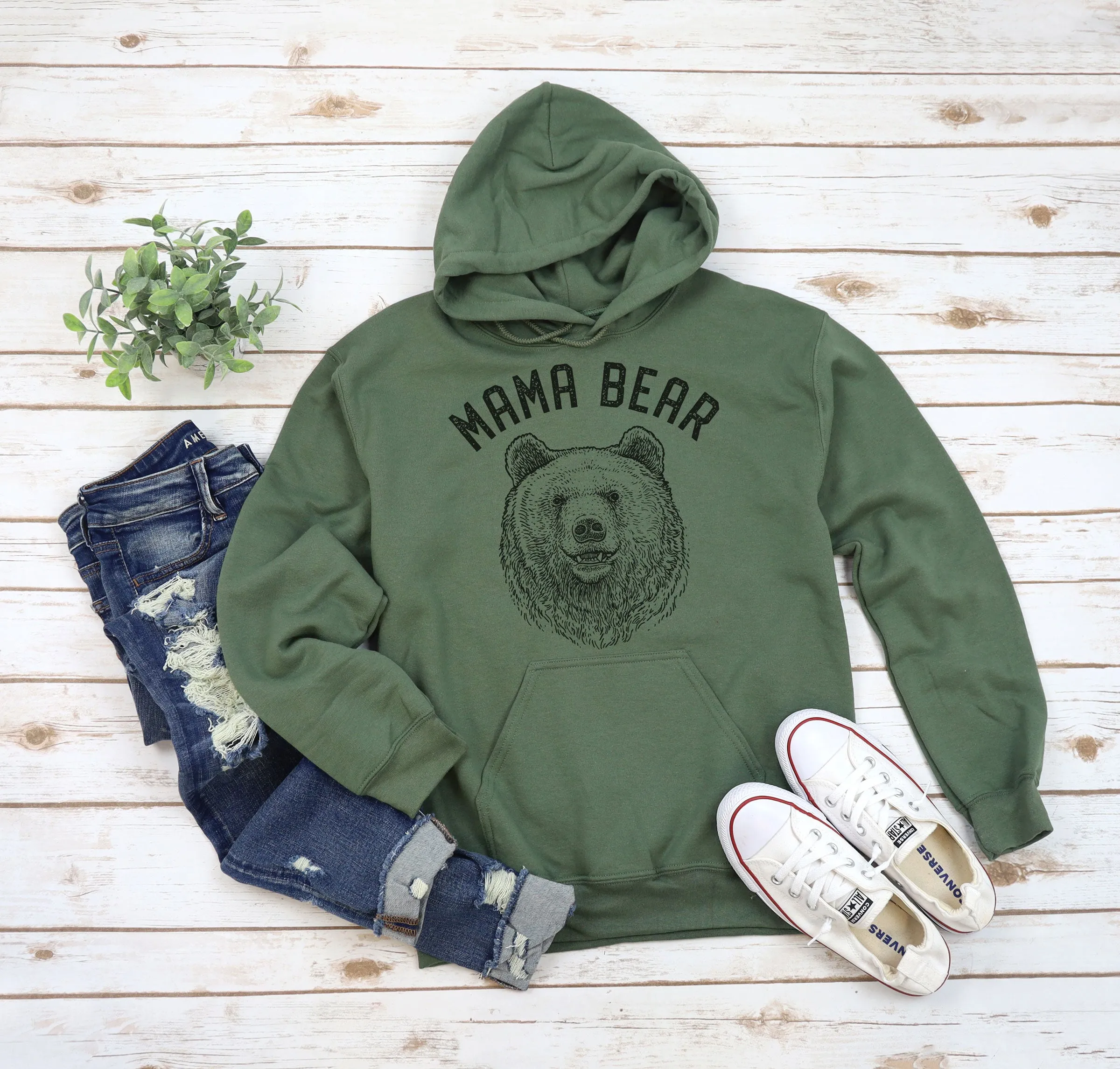 Mama Bear Adult Hoodies