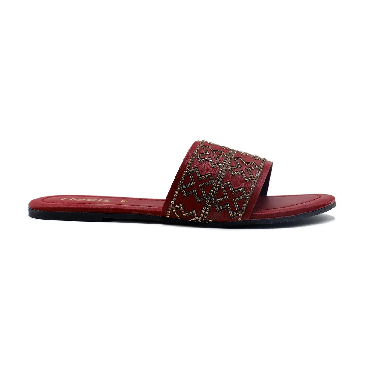 Maroon Casual Slipper 000382