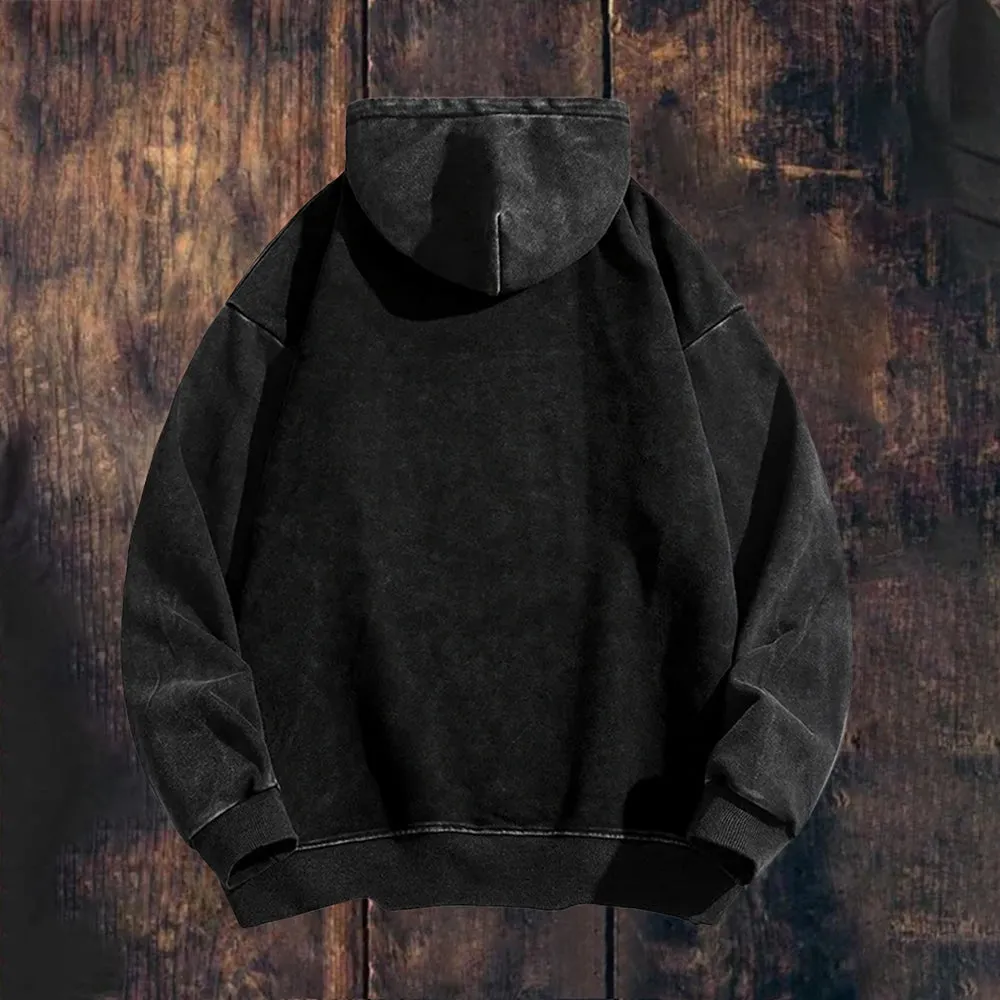 Mens Black Cat Hoodies