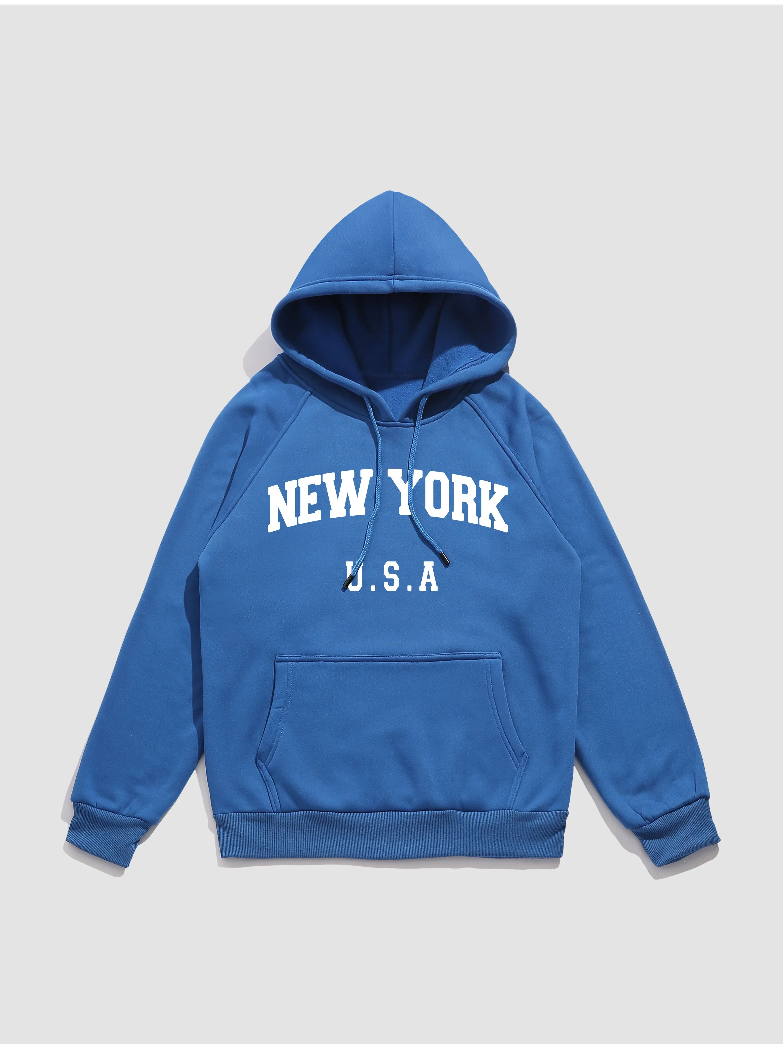 New York Letter Graphic Hoodies