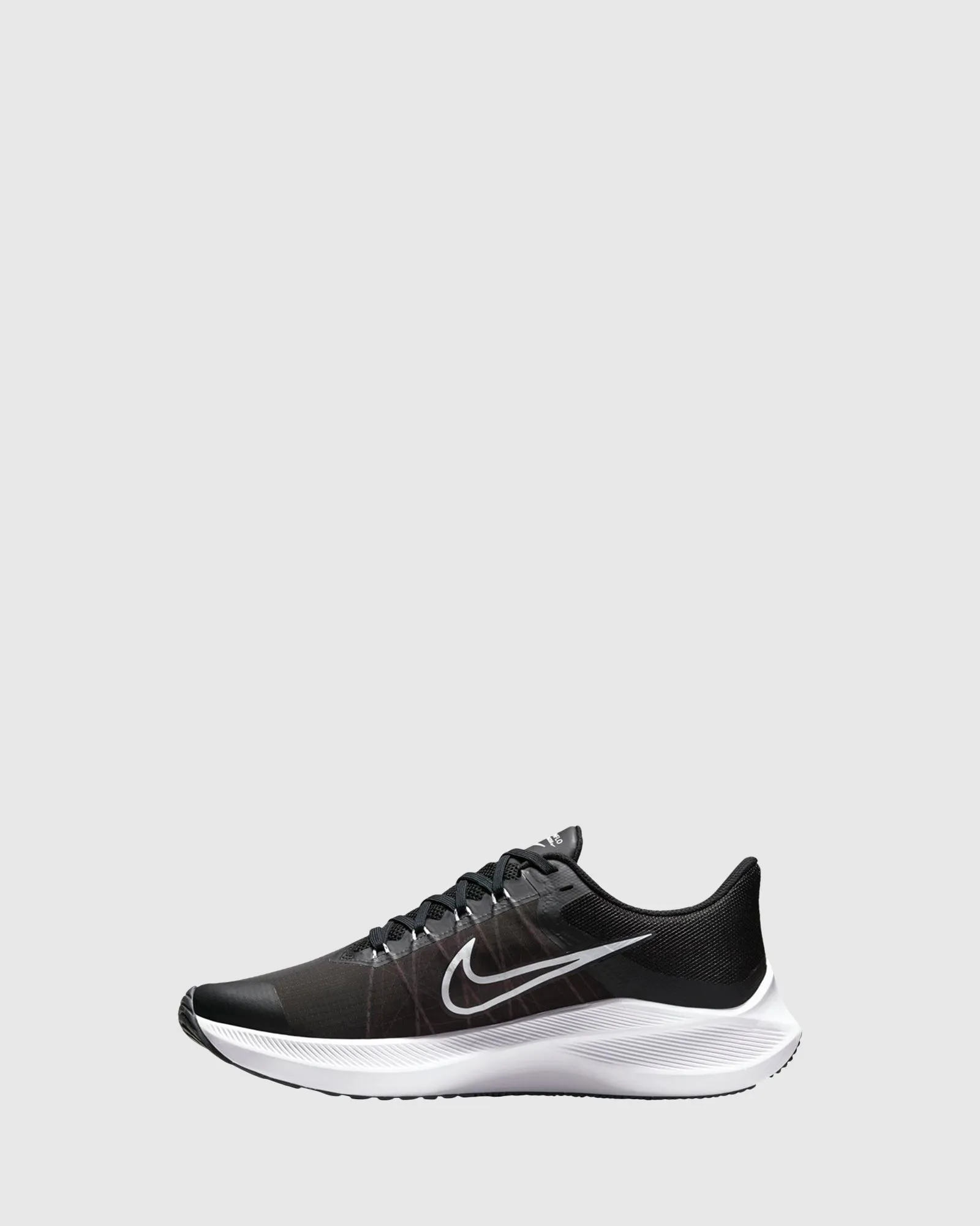 Zoom Winflo 8 Adult Black/White/Dk Smoke Grey