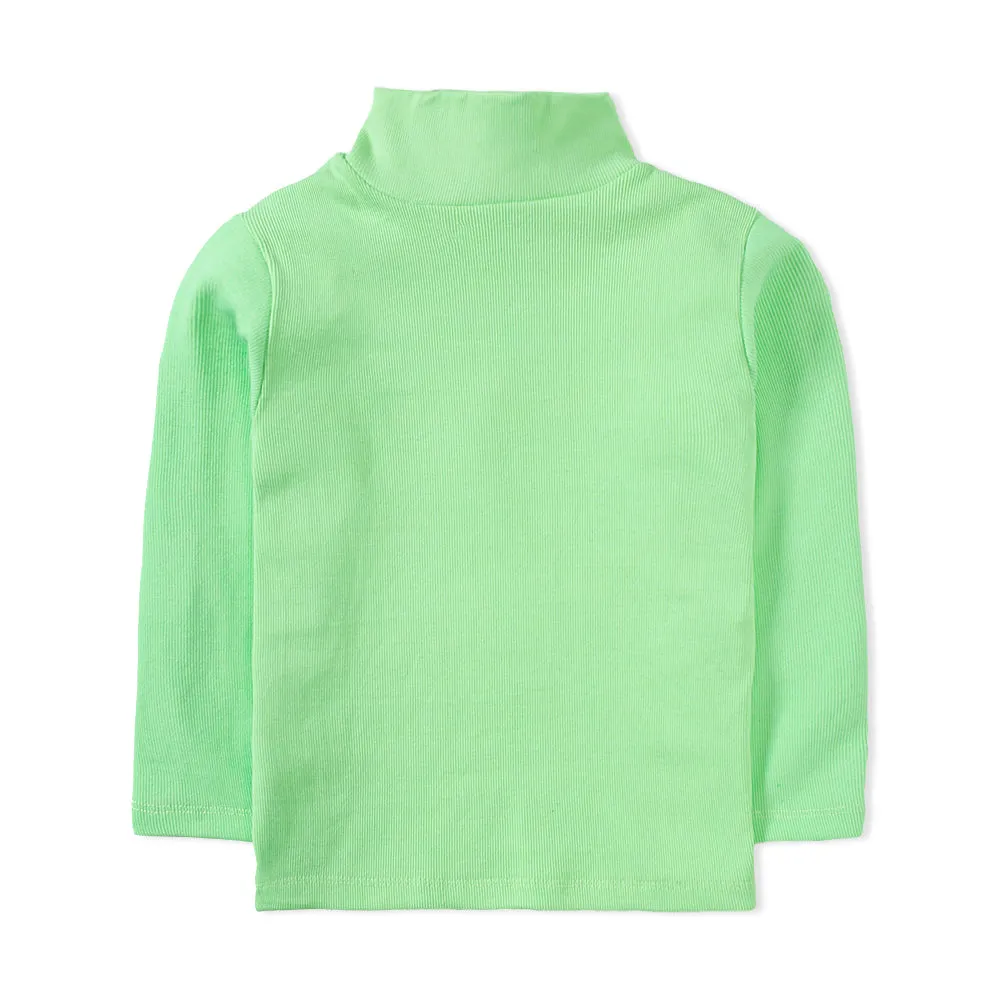 Parrot Green High Neck