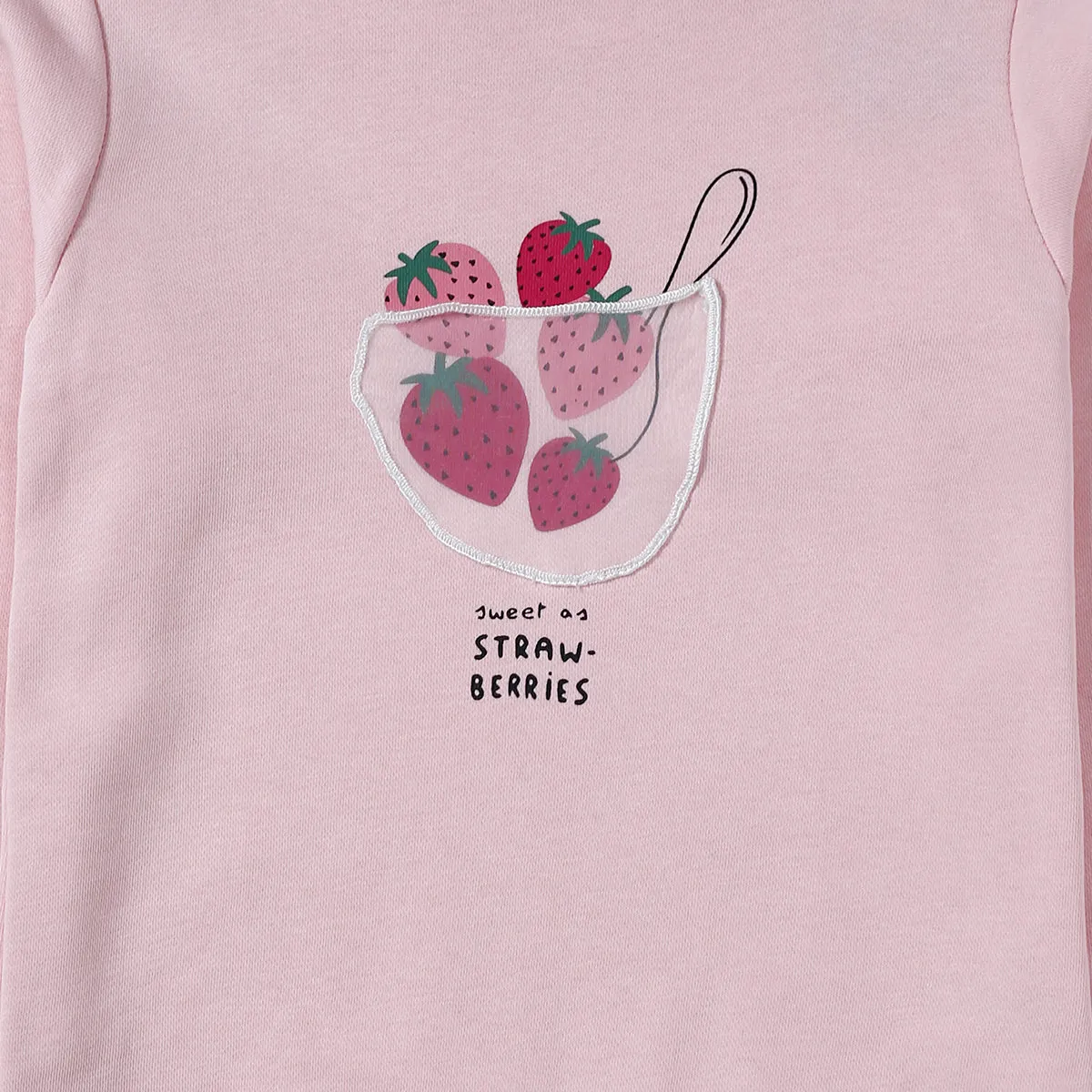 Pink Strawberries Sweatshirt