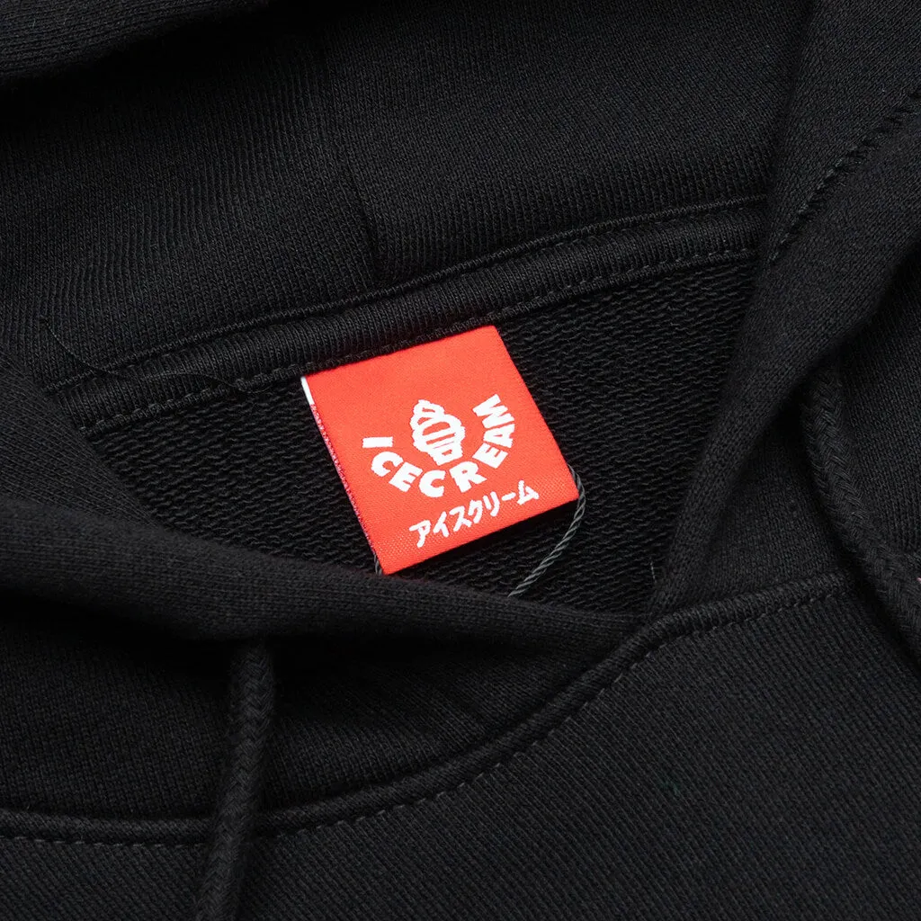 Raised Hoodie - Black