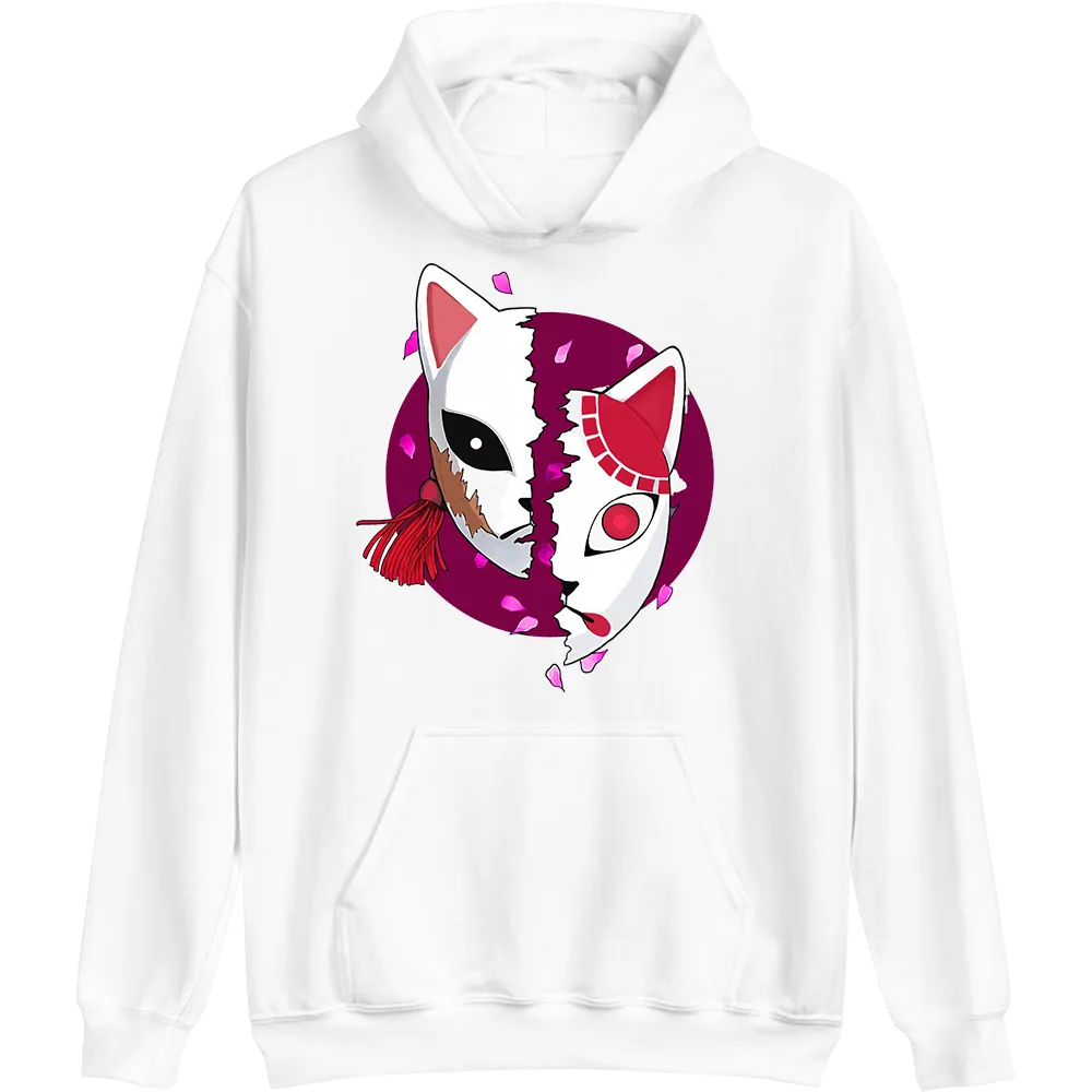 Sabito and Tanjiro Mask Demon Slayer Hoodie