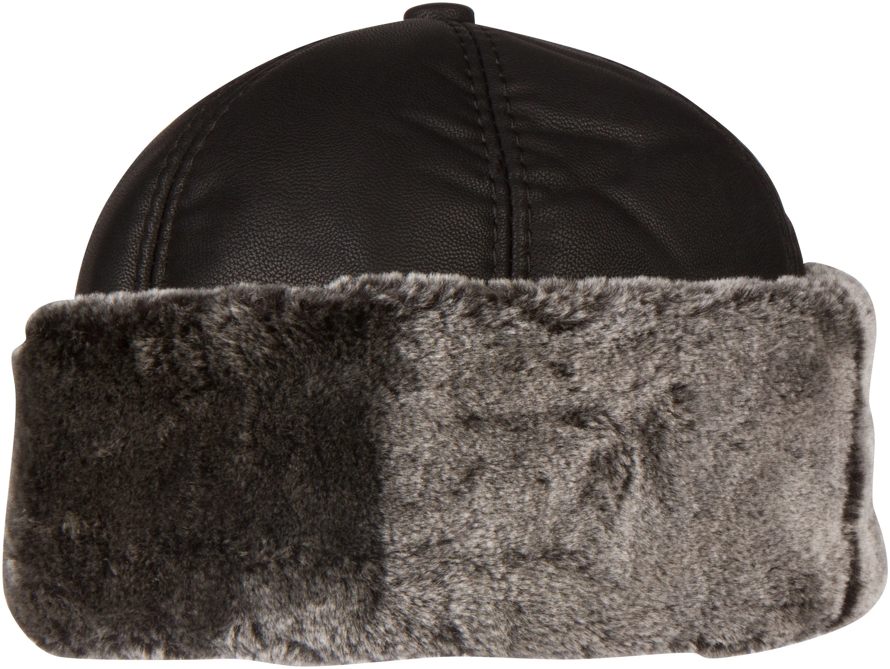 Sakkas Luca Sailing Docker Hat Beanie Convertible Water resistant Faux Fur Lined