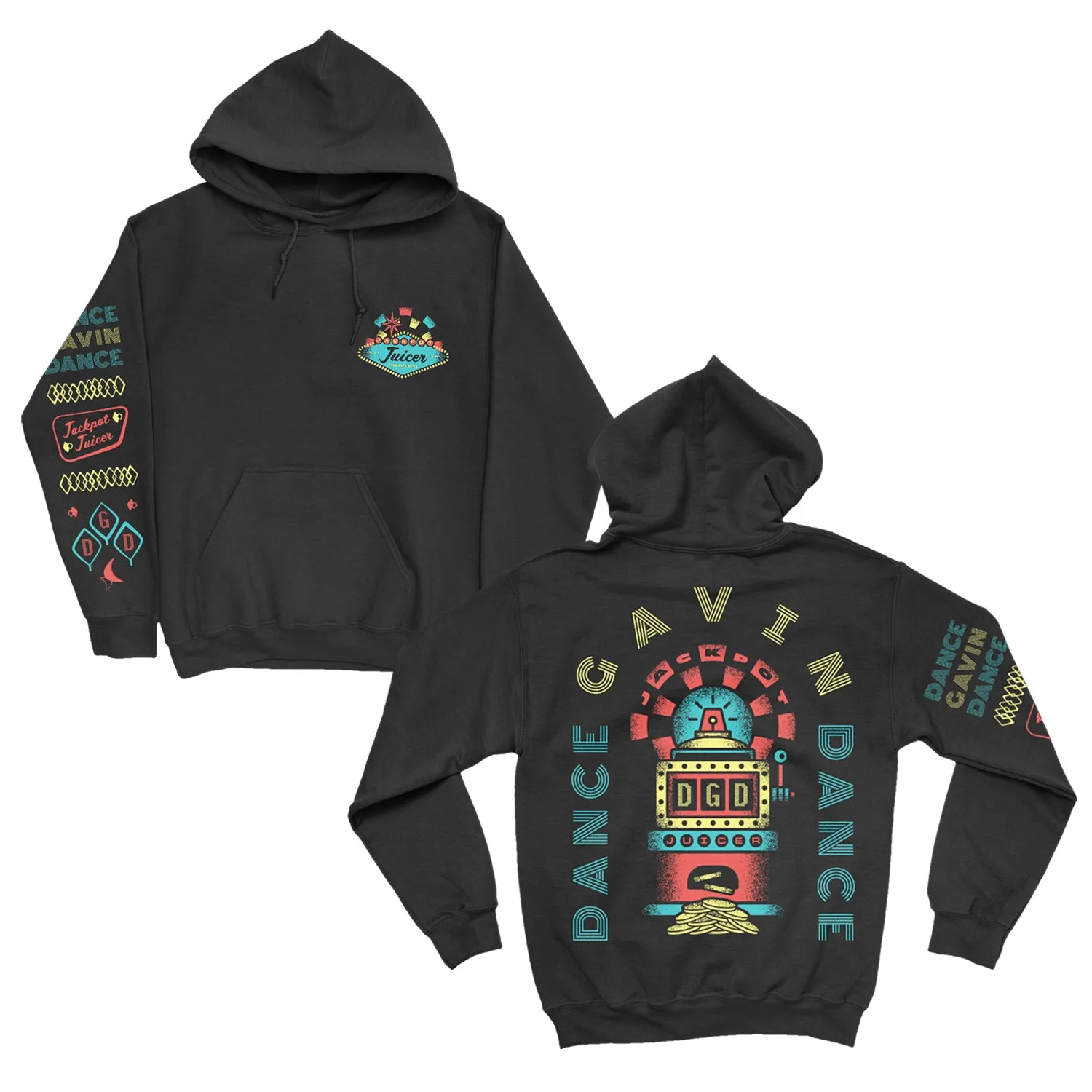 Slot Machine Black Pullover