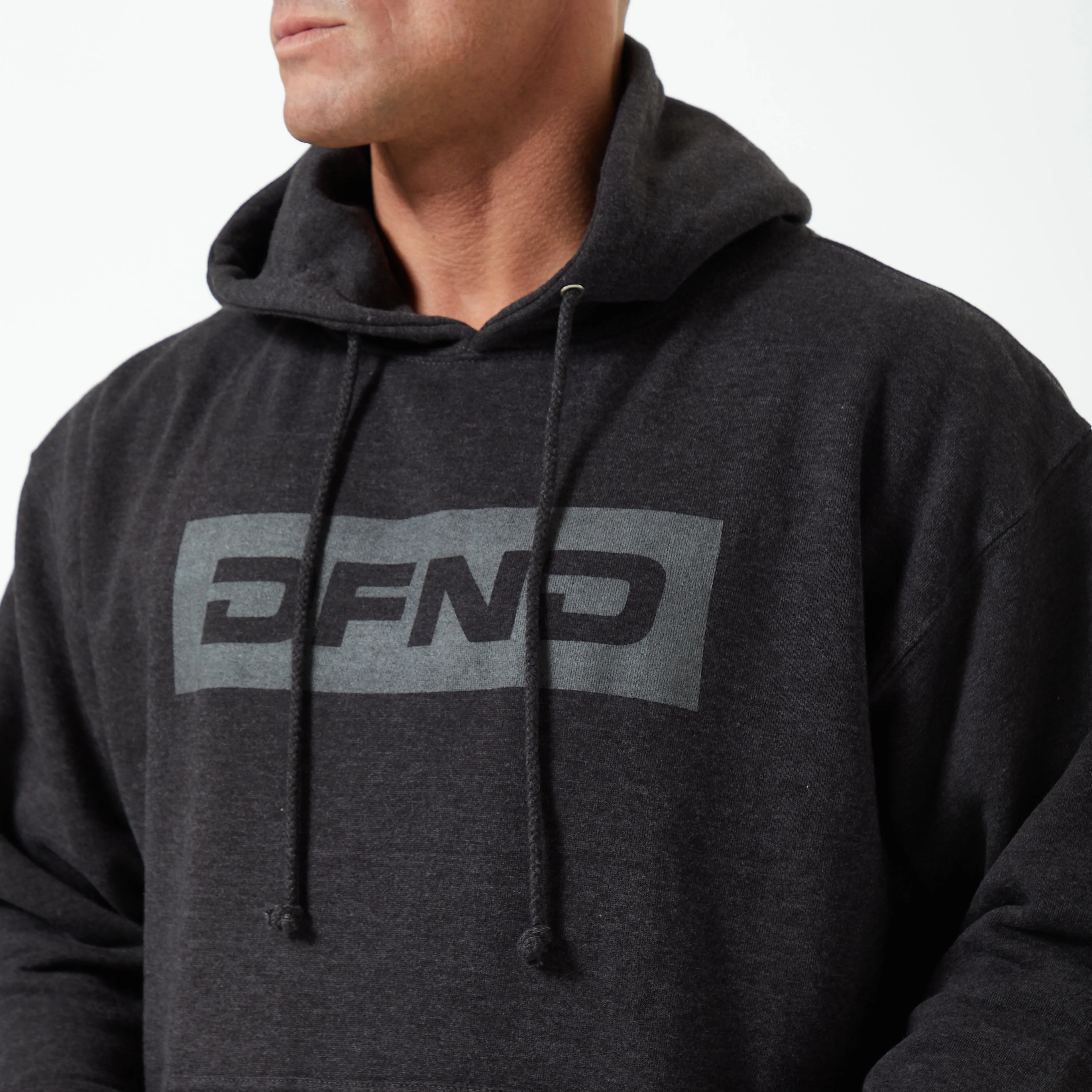 TITAN BLOCK LOGO FLEECE HOOD