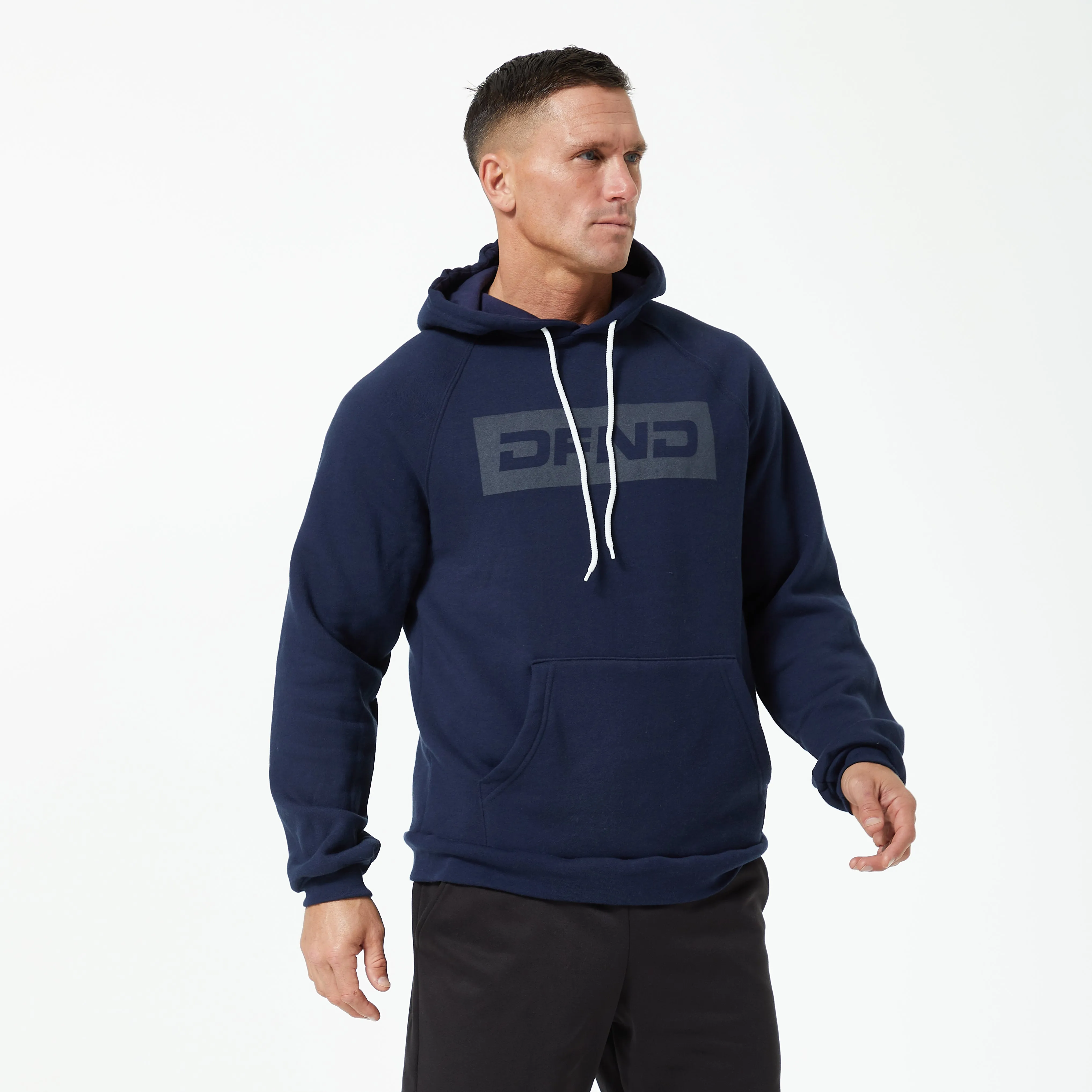 TITAN BLOCK LOGO FLEECE HOOD