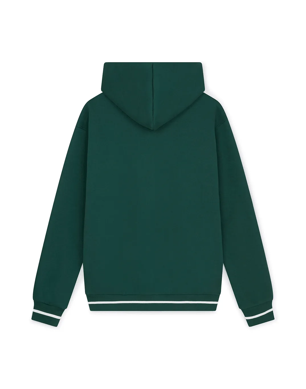 Varsity Hoodie in Mountain Green