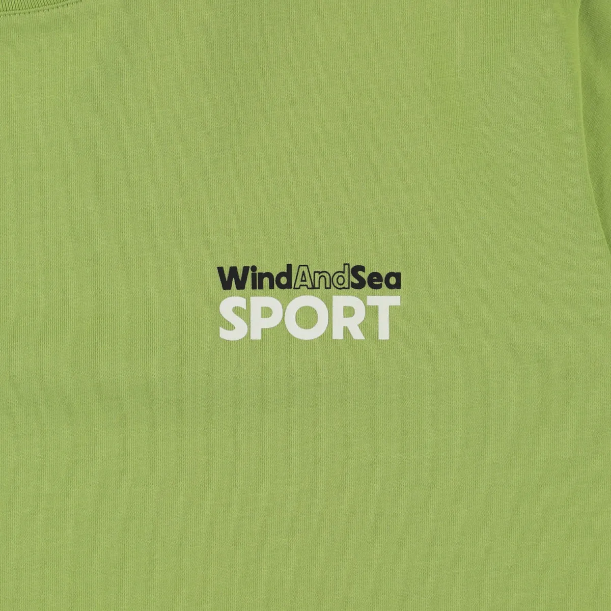 WDS SPORT LOGO TEE / LIME_GREEN