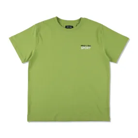 WDS SPORT LOGO TEE / LIME_GREEN